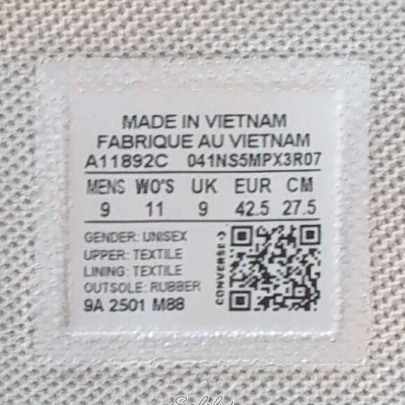 Converse XXHI Triple Buckle Strap Wet Stone Blue Grey Knee High Sneaker M9 W11 - Picture 5 of 11